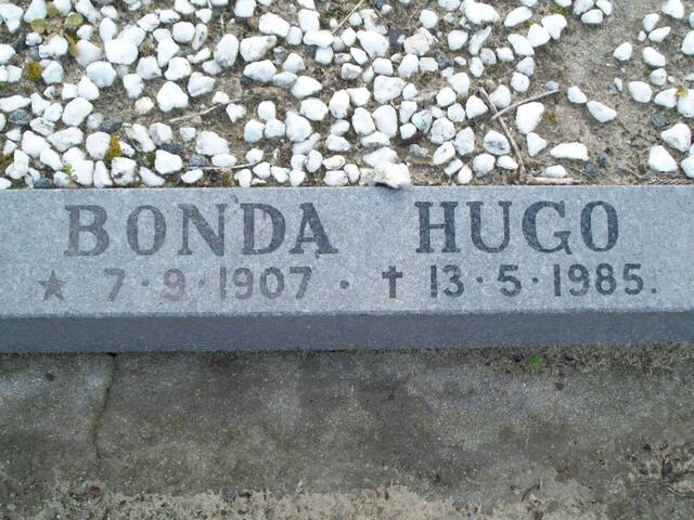 HUGO Bonda 1907-1985