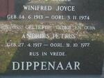 DIPPENAAR Andries Petrus 1917-1977 & Winifred Joyce 1913-1974