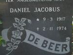 BEER Daniel Jacobus, de 1917-1974
