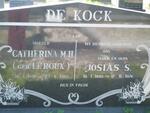 KOCK Josias S., de 1890-1974 & Catherina M.H. LE ROUX 1895-1985