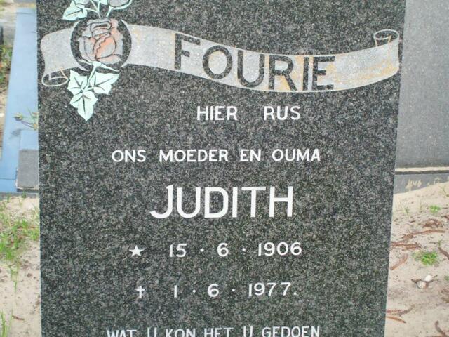 FOURIE Judith 1906-1977