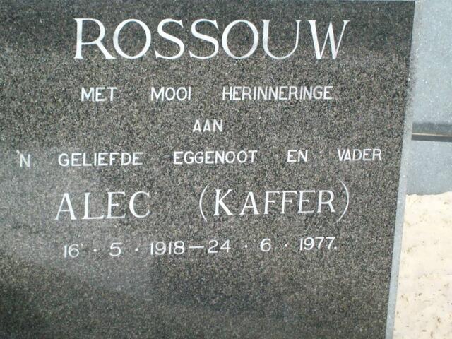 ROSSOUW Alec 1918-1977