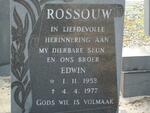 ROSSOUW Edwin 1953-1977