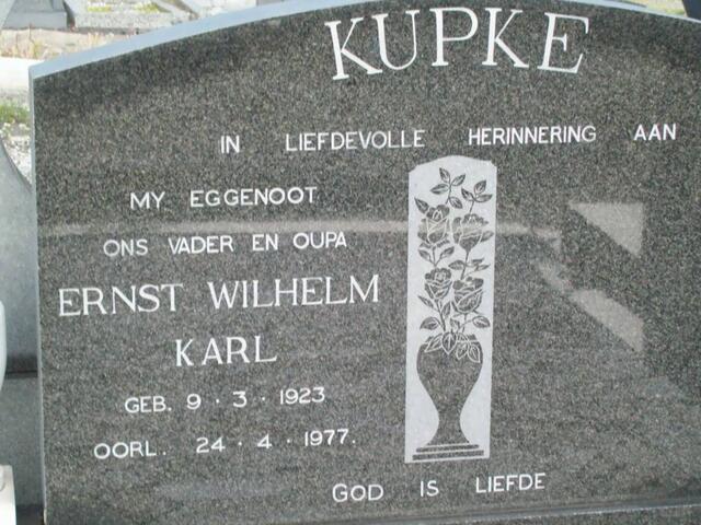 KUPKE Ernest Wilhelm Karl 1923-1977