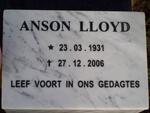LLOYD Anson 1931-2006