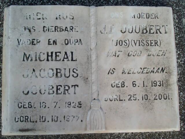 JOUBERT Michael Jacobus 1925-1977 & J.T. VISSER 1931-2001