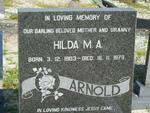 ARNOLD Hilda M.A. 1903-1979
