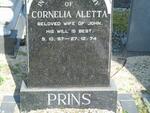 PRINS Cornelia Aletta 1897-1974