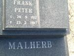 MALHERBE Frank Peter 1912-1987