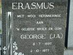 ERASMUS J.A. 1897-1977