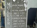 MULLER Victor James 1912-1977 & Cornelia Maria ALGRA 1916-2006