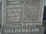GELDERBLOM Johannes Petrus Feltus 1920-1987