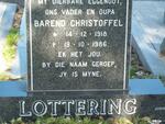 LOTTERING Barend Christoffel 1918-1986