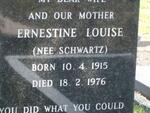 FRIEND Ernestine Louise nee SCHWARTZ 1915-1976