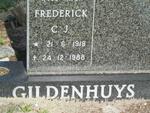GILDENHUYS Frederick C.J. 1919-1988