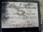 SWART Christina 1901-1976