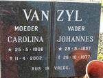 ZYL Johannes 1897-1977 & Carolina 1906-2002