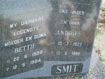 SMIT Andries 1923-1986 & Bettie 1928-1984