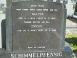 SCHIMMELPFENNIG Walter 1904-1974 & Emelie 1898-1988