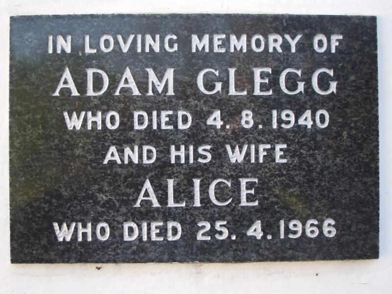 CLEGG Adam -1940 & Alice -1966
