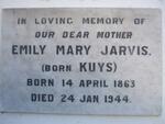 JARVIS Emily Mary nee KUYS 1863-1944