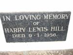 HILL Harry Lewis -1956