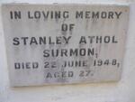 SURMON Stanley Athol -1948
