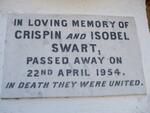 SWART Crispin -1954 & Isobel -1954