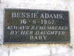 ADAMS Bessie -1957
