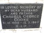 COOKE Charees George 1900-1965