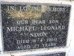 NIXON Michael Leonard -1960