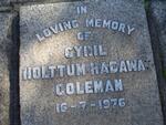 COLEMAN Holttum Hadawa -1976