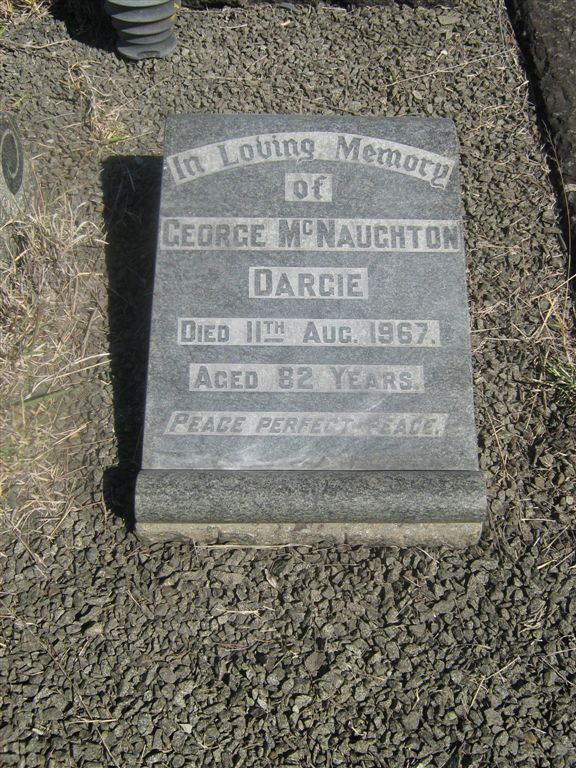 DARGIE George McNaughton -1967