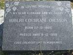 OHLSSON Hubert Cochrane 1905-1958