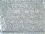 SIMPSON Stanley Gordon 1893-1955