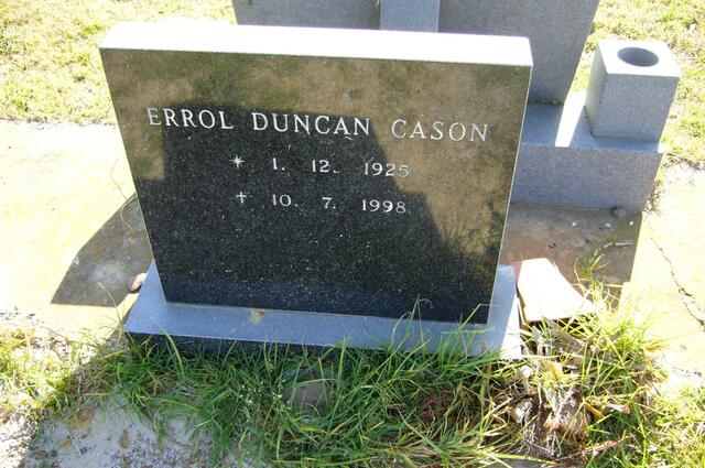 CASON Errol Duncan 1925-1998