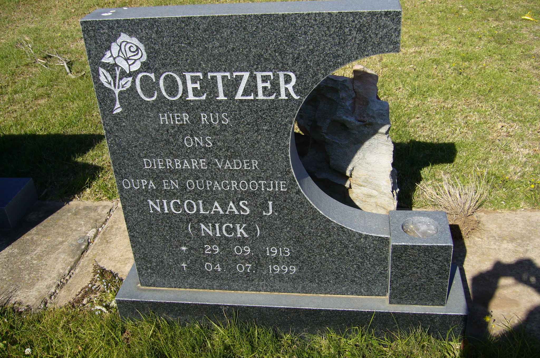 COETZER Nicolaas J. 1913-1999