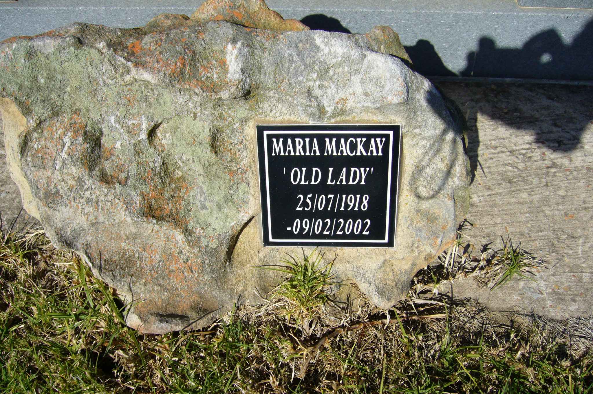 MACKAY Maria 1918-2002