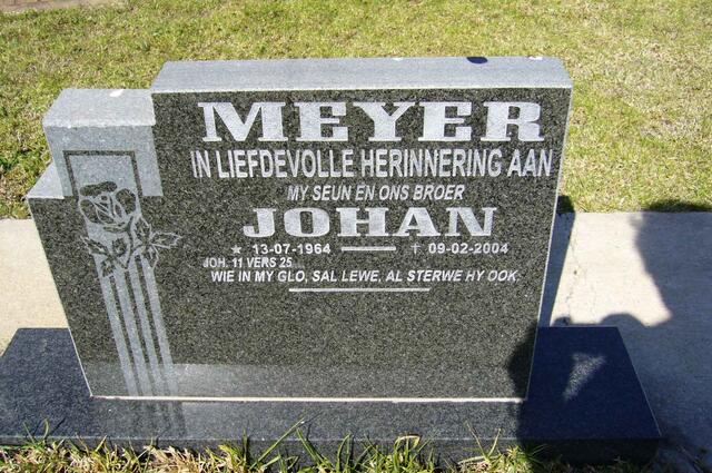 MEYER Johan 1964-2004