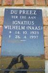 PREEZ Ignatius Wilhelm, du 1923-1997