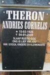 THERON Andries Cornelis 1926-2008
