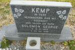 KEMP Solomon George 1932-1995