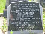 POLKINGHORNE Lawrence Trevenen 1909-1964 & Joyce Daphne Jessica 1912-1996