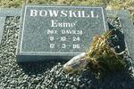 BOWSKILL Esmé nee DAVIES 1924-1986