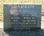 SPARROW Bertram Olin 1902-1983 :: SPARROW Nerissa May nee BUTCHER 1907-1981