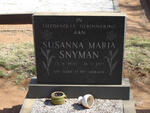 SNYMAN Susanna Maria 1920-1975