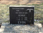 LYON George 1930-1976