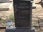 ANDERSON Corrie 1945-1978