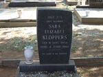 KLOPPERS Sara Elizabet 1904-1980
