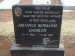 GROBLER Johannes Hermanus 1953-1982